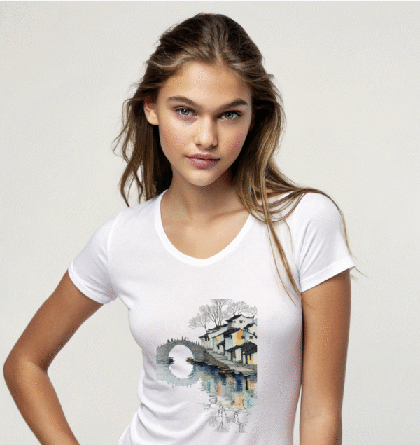 "Whispers of the Water Town" T-shirt - Image 3